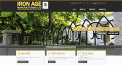 Desktop Screenshot of ironagebc.com